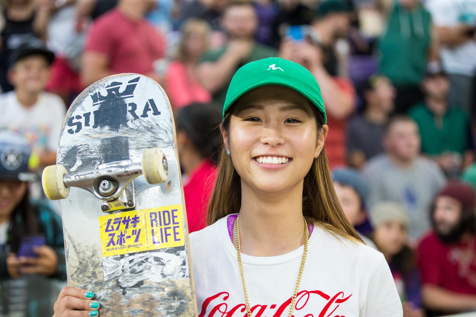 Boardriding | News | Nishimura Becomes First Japanese Woman to Win Women's Skateboard Street at X Games