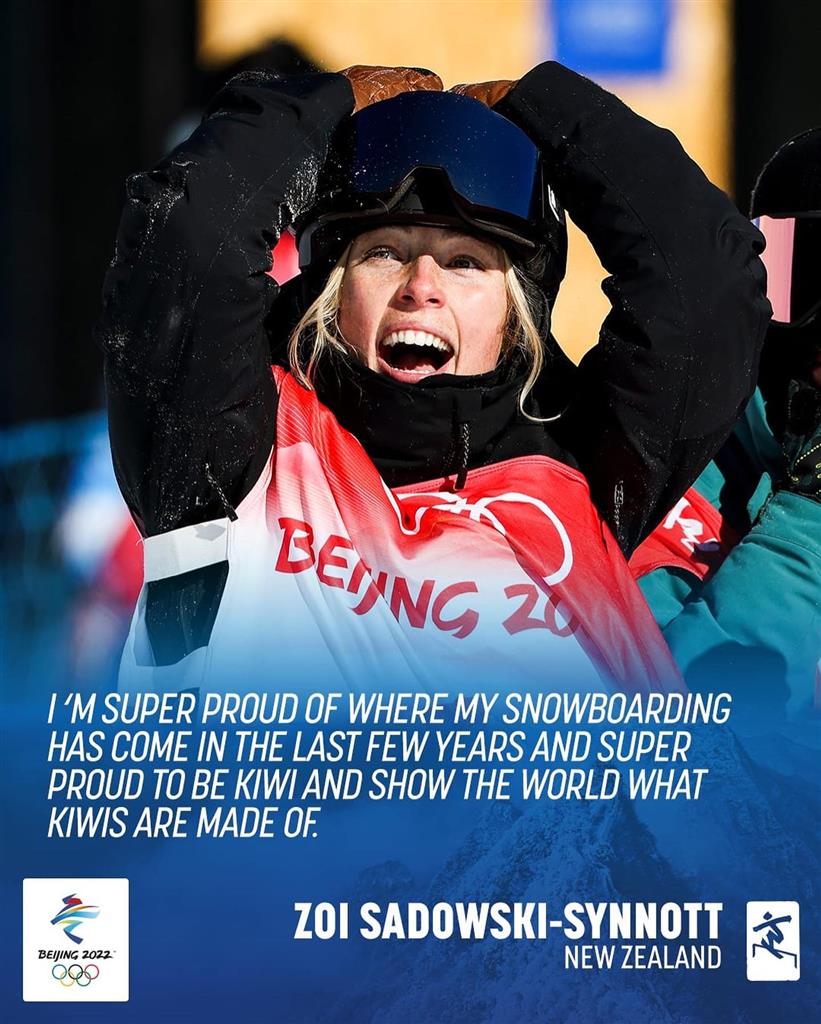 Boardriding News Beijing 2022 Sadowski-Synnott saves best for last to take historic slopestyle gold