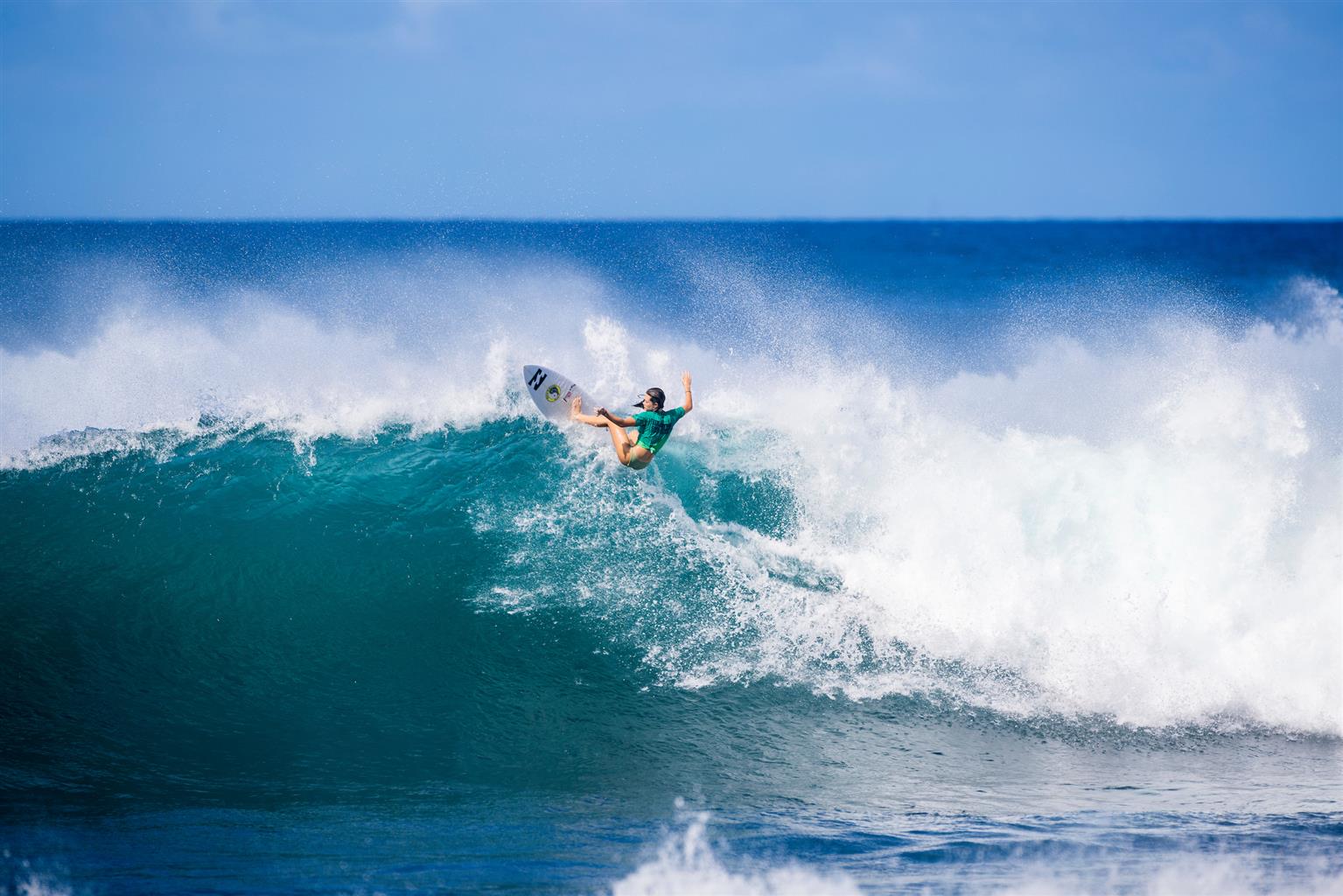 Ēwelei'ula Wong, 17-year-old Hawaiian surfer