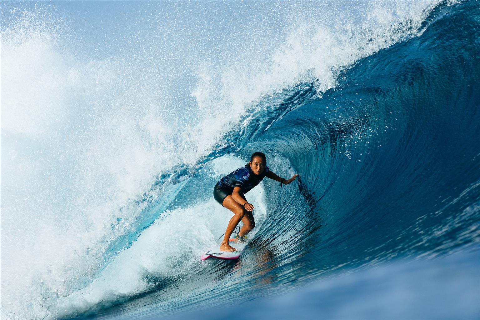 Boardriding | News | Vahine Fierro Wins SHISEIDO Tahiti Pro Presented by Outerknown
