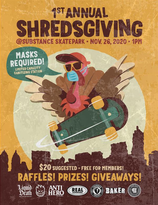 1st Annual Shredsgiving - Brooklyn, NYC 2020