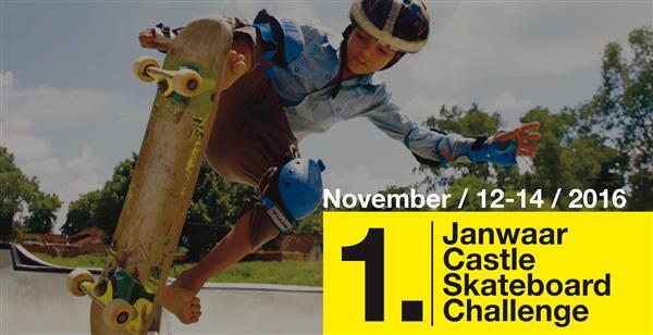 1st Janwaar Castle Skateboard Challenge 2016