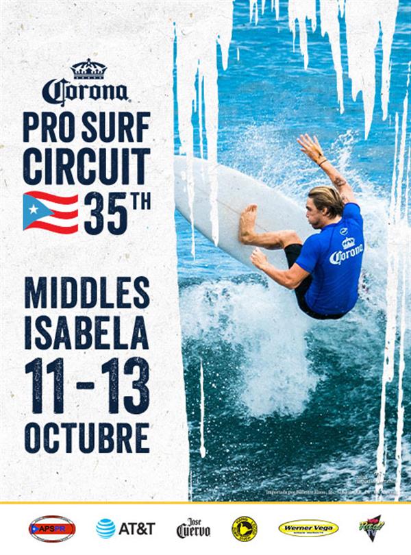 35th Corona Pro Surf Circuit - Middles Beach, Isabela P.R. 2019