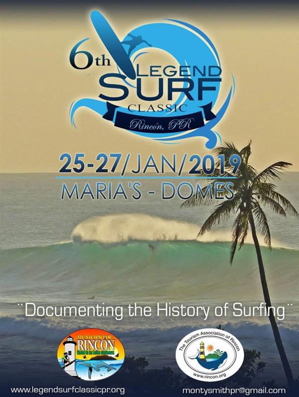 6th Legend Surf Classic, Puerto Rico 2019