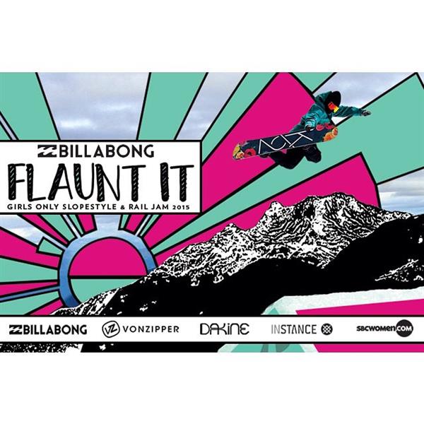 Billabong Flaunt It - Grouse Mountain 2015