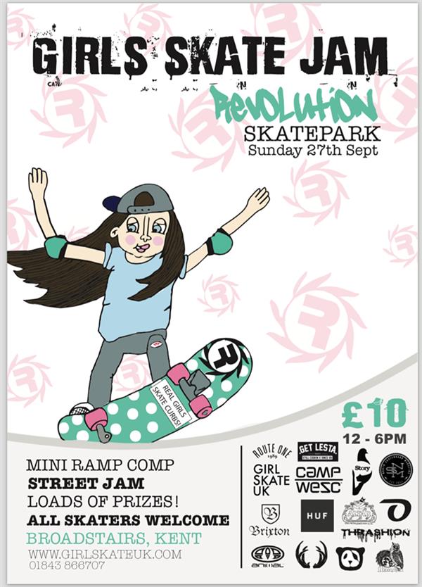 Revolution Girl's Skate Jam 2015