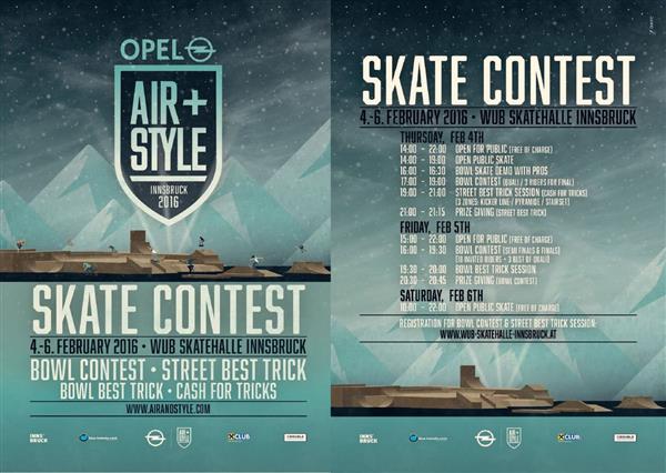 Air & Style Skate Contest Innsbruck 2016