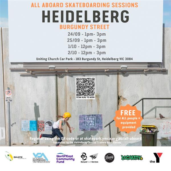 All Aboard Skateboarding Sessions - Heidelberg, VIC #4 2024