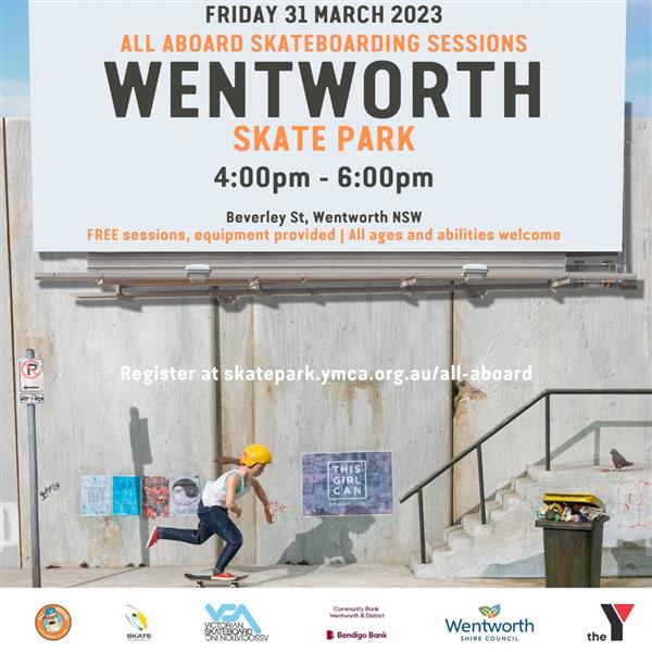 All Aboard Skateboarding Sessions - Wentworth, NSW 2023