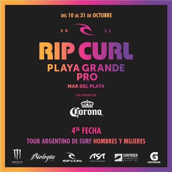 Argentine Surf Tour - Rip Curl Playa Grande Pro, Mar del Plata 2021