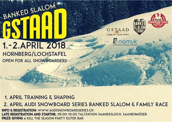 Audi Snowboard Series - Banked Slalom Gstaad 2018