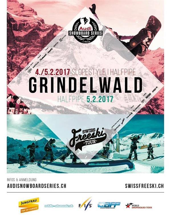 Audi Snowboard Series - Halfpipe & Slopestyle Grindelwald 2017
