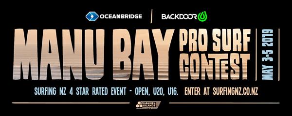 Backdoor Oceanbridge Manu Bay Pro – Raglan 2019