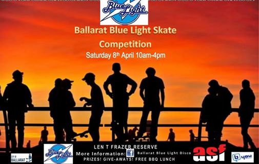 Ballarat Blue Light Skate Competition 2017