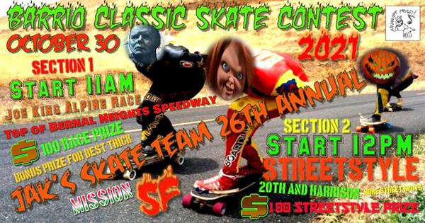 Barrio Classic Skate Contest - San Francisco 2021