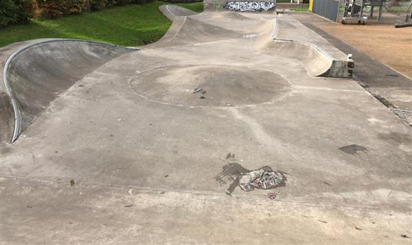 Barrowfield Community Skatepark | Image credit: ERC