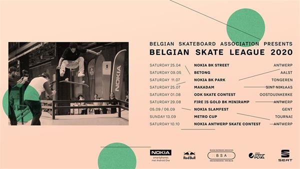 Belgian Skate League - Nokia Slamfest - Gent 2020