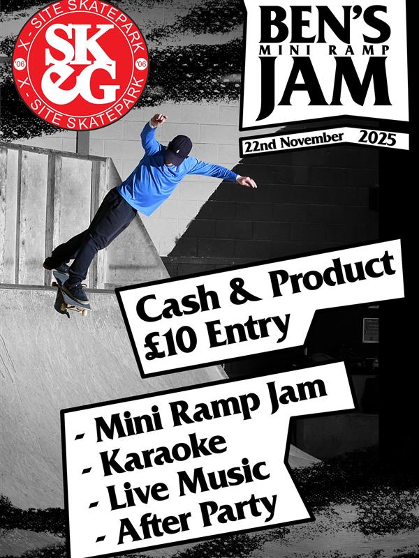 Ben’s Mini Ramp Jam - Skegness 2025