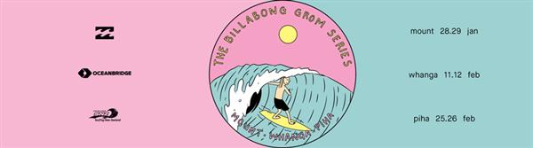 Billabong Grom Series pres by Oceanbridge - Event 1, Whangamata 2017