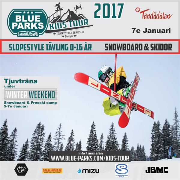 Blue Parks Kids Tour - Tandådalen 2017