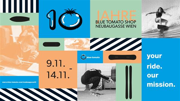 Blue Tomato Winter Kick Off Tour + 10 years of Vienna Neubaugasse Shop 2020