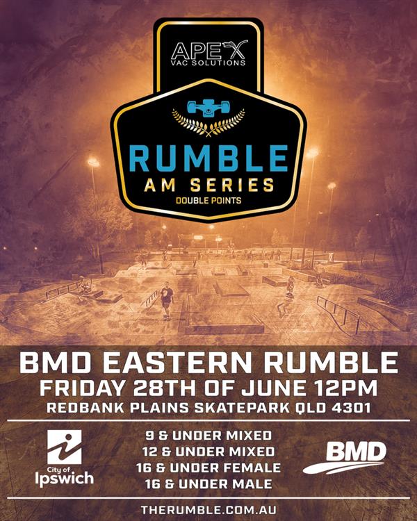 BMD Rumble Pro Tour - Redbank Plains Skatepark - STREET - Stop #3, 2024