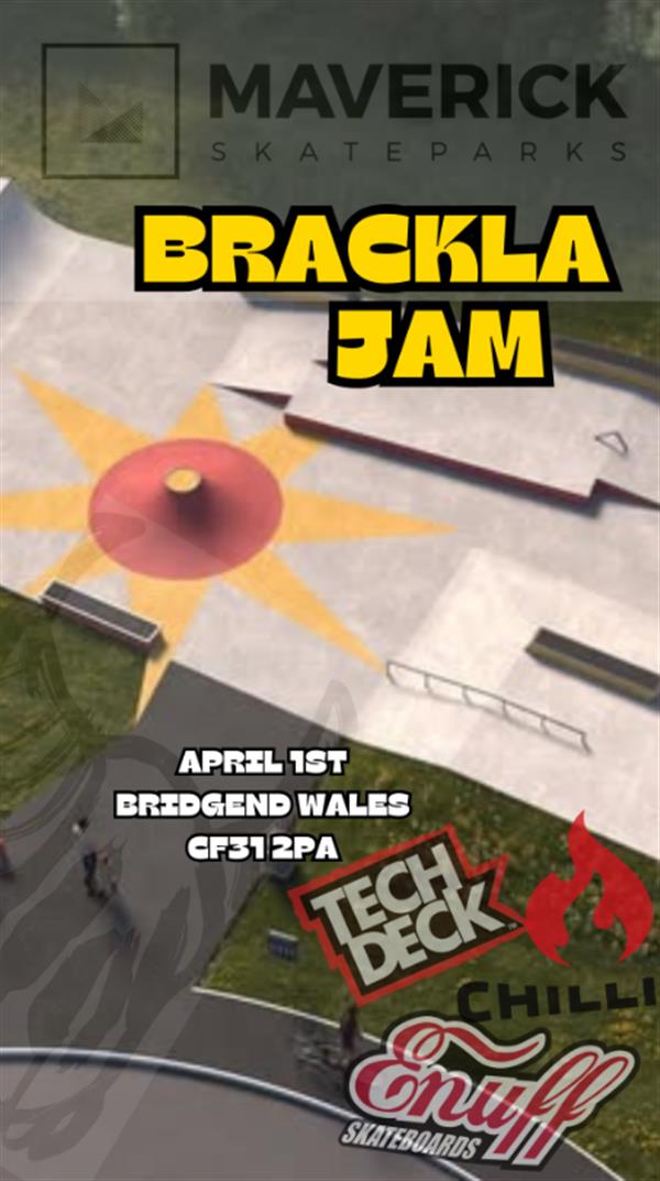 Brackla Skatepark Jam - Bridgend 2026