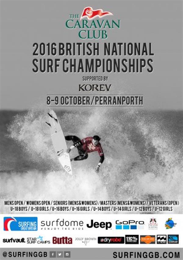 British National Surfing Championships 2016