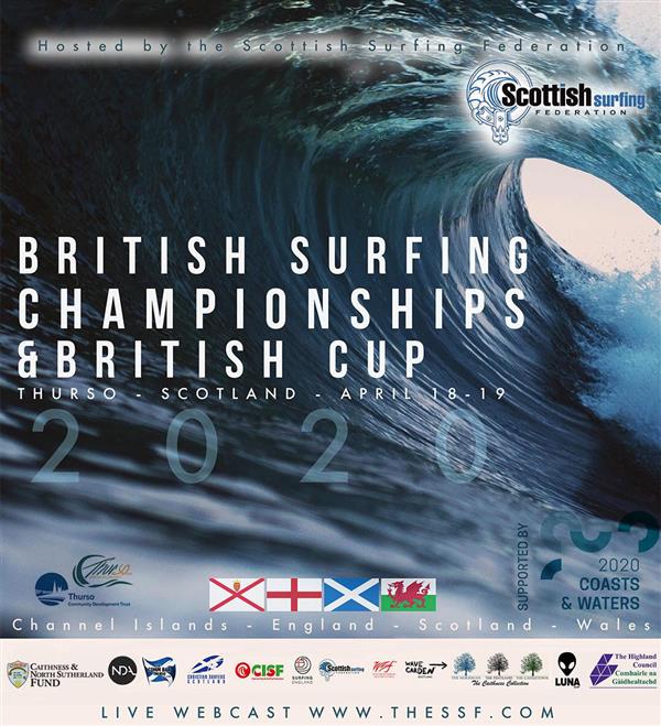British Surfing Championships & British Cup – Thurso 2020 - POSTPONED/TBC