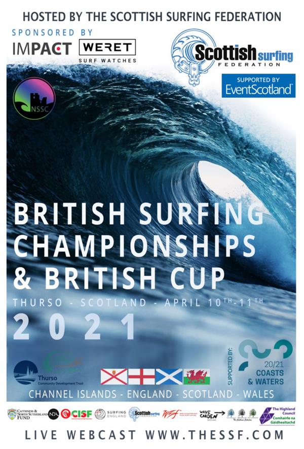 British Surfing Championships & British Cup – Thurso 2021