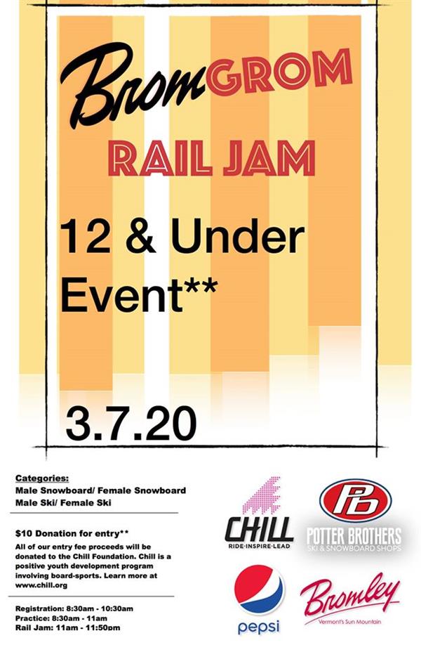 BromGrom Rail Jam 2020 - Bromley Mountain, VT 2020