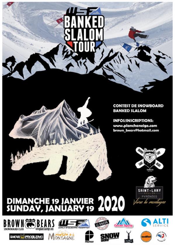 Brown Bears Banked Slalom - Saint-Lary 2020