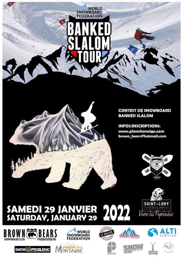 Brown Bears Banked Slalom - Saint-Lary 2022