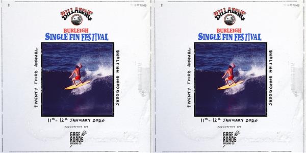 Burleigh Boardriders Club Annual Single Fin Festival presented by Billabong - QLD 2020