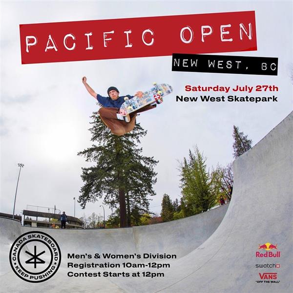 Canada Skateboard National Event Series - Pacific Open at Queens Park 2019