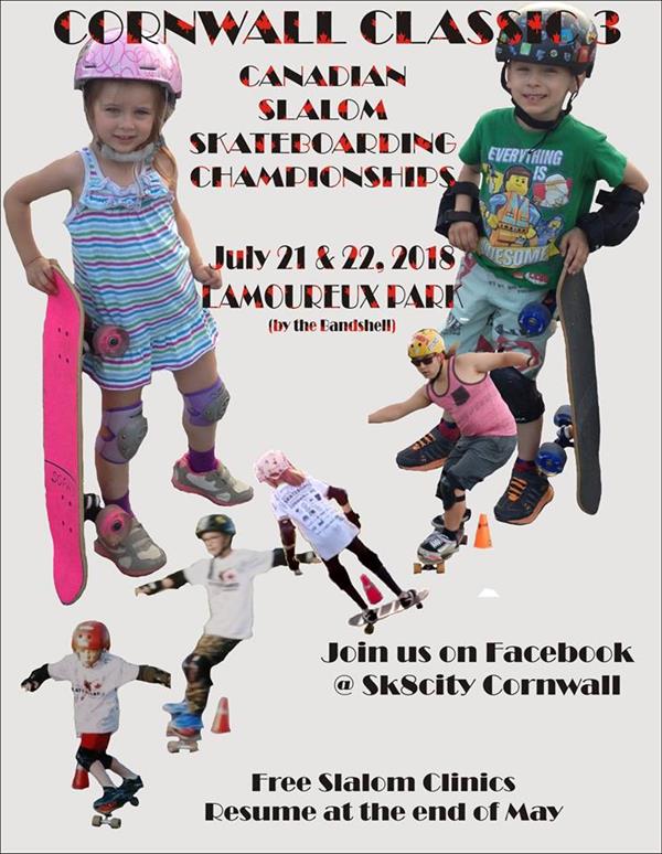 Canadian Slalom skateboarding Championships / Cornwall Classic 3 2018