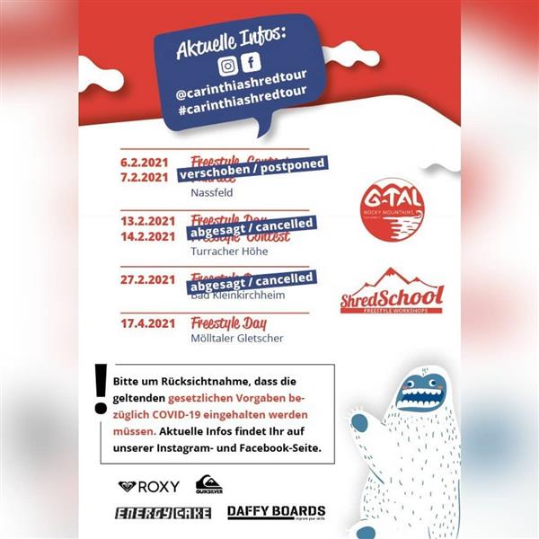Carinthia Shred Tour - Freestyle Day - Molltaler Gletscher 2021 - TBC