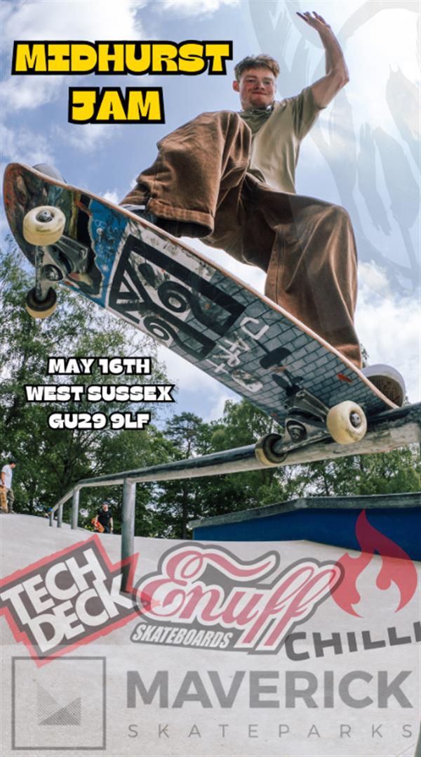 Carron Lane Skatepark Jam - Midhurst 2026