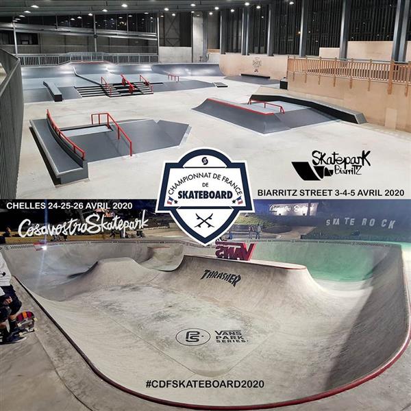 Championnat de France de Skateboard - Park - Chelles 2020 - POSTPONED/TBC