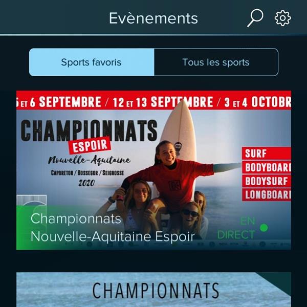 Championnats Nouvelle-Aquitaine Espoir 2020