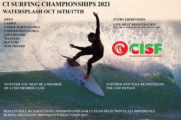 Channel Islands Surfing Championships - Jersey, UK 2021