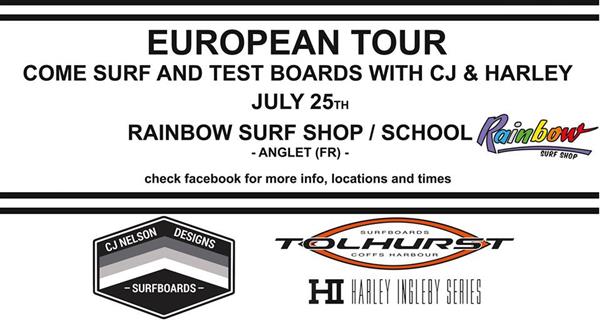 CJ Nelson & Harley Ingleby European Tour - Anglet, France 2017