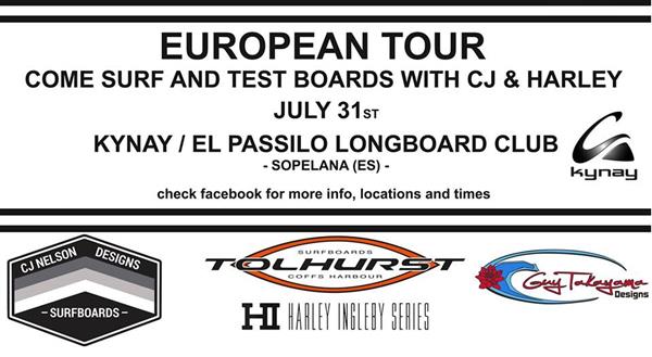 CJ Nelson & Harley Ingleby European Tour - Kynay & El Passilo club, Spain 2017