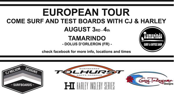 CJ Nelson & Harley Ingleby European Tour - Tamarindo, France 2017