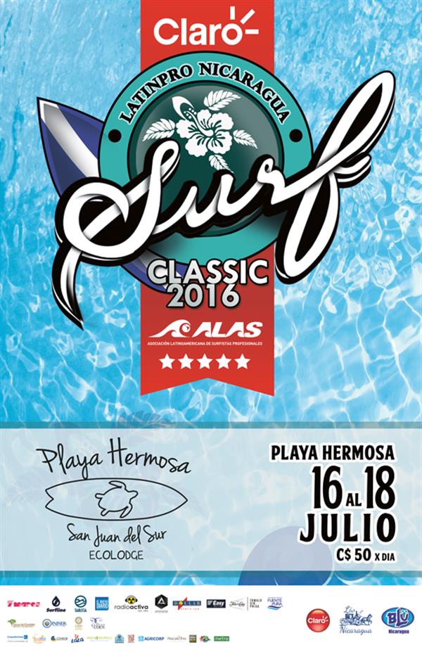 Claro Latin Pro Nicaragua Surf Classic 2016