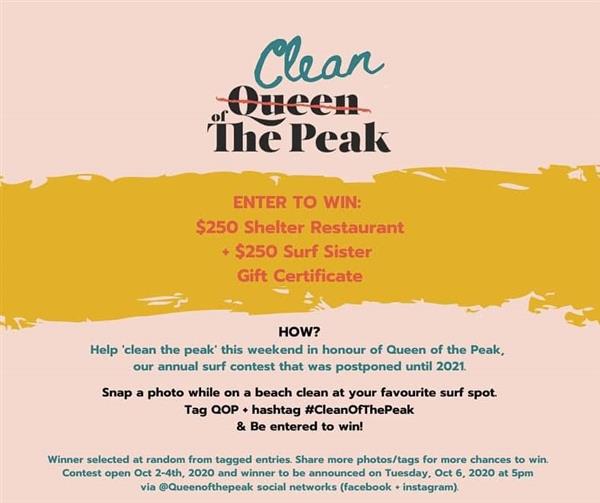 Clean of the Peak - Tofino 2020