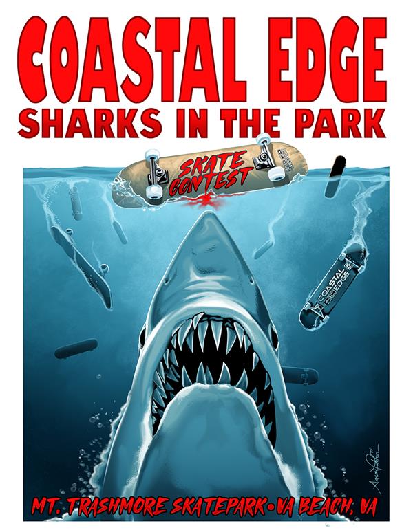 Coastal Edge Sharks In The Park Skate Contest - Virginia Beach, VA 2022
