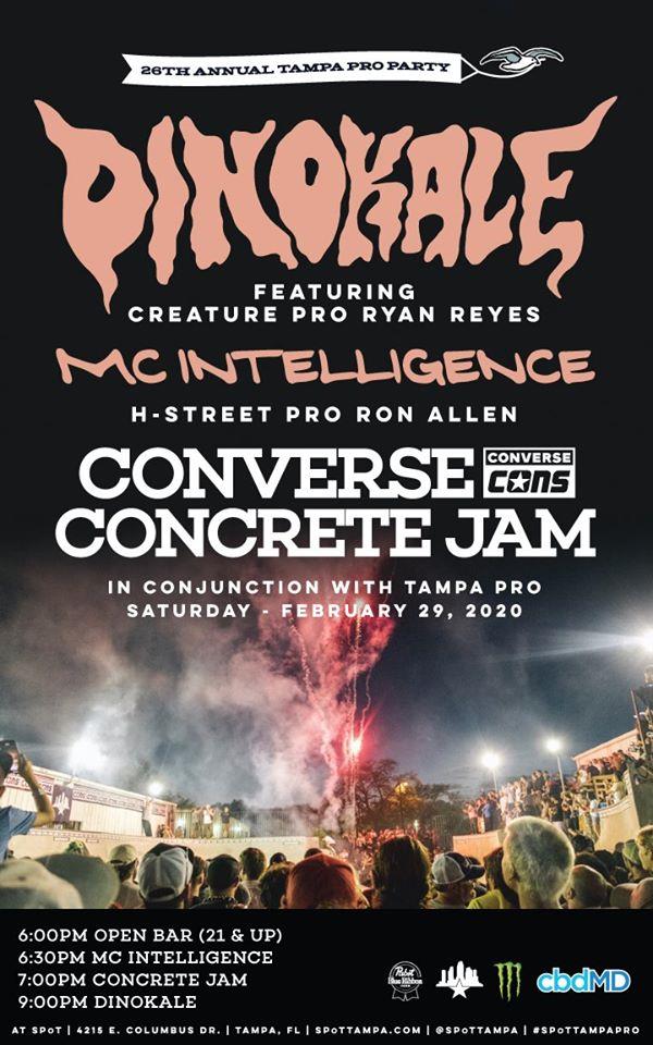 Converse Concrete Jam at Tampa Pro 2020