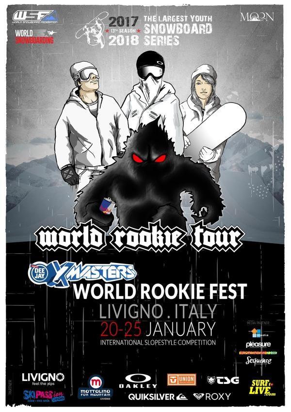 DeeJay X-Masters World Rookie Fest, Livigno, Italy 2018