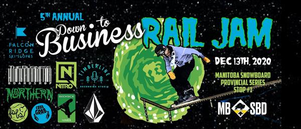 Down to Business Rail Jam - Falcon Ridge 2020 - POSTPONED